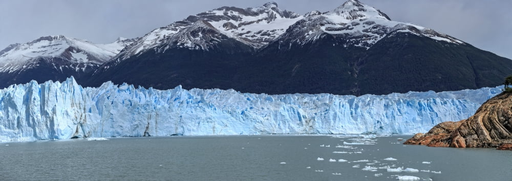 Perito Moreno Glacier Southern Patagonian Ice Field Los Glaciares National Park Patagonia Argentina Canvas Art - Panoramic Images (13 x 36)