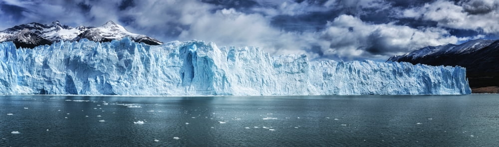 Perito Moreno Glacier Southern Patagonian Ice Field Los Glaciares National Park Patagonia Argentina Canvas Art - Panoramic Images (5 x 15)