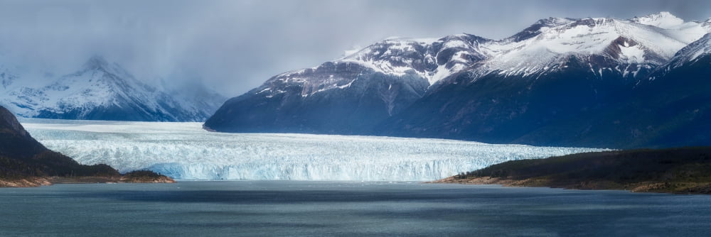 Perito Moreno Glacier Southern Patagonian Ice Field Los Glaciares National Park Patagonia Argentina Canvas Art - Panoramic Images (6 x 18)