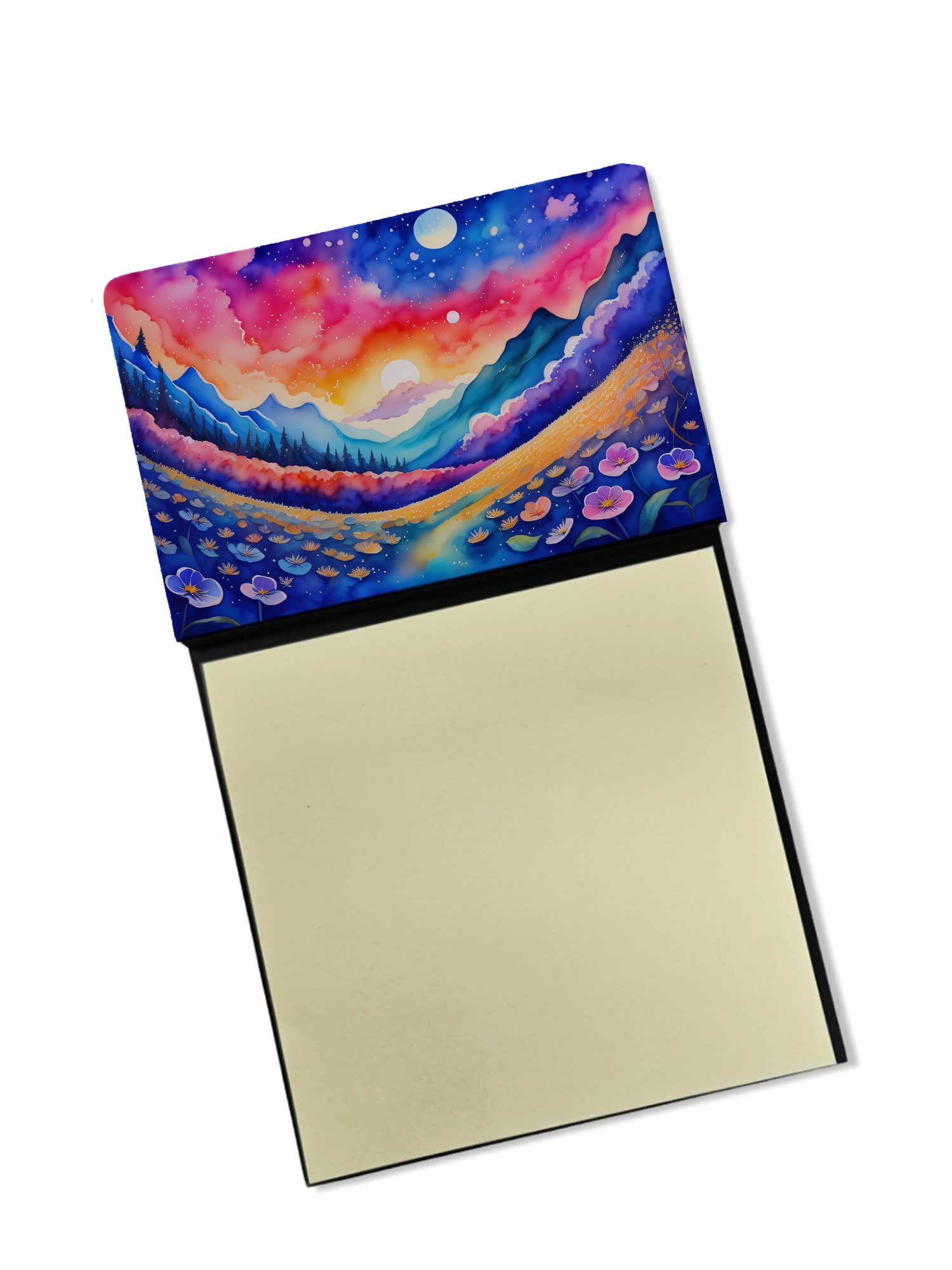 Periwinkles in Color Sticky Note Holder 3.25 in x 5.25 in