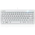 thumbnail image 1 of Perixx PERIBOARD-407W US, Wired USB Mini Keyboard with 11 Hot Keys - Glossy White - US English Layout Wired White, 1 of 8