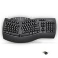 thumbnail image 1 of Perixx PERIBOARD-612B Wireless Ergonomic Keyboard - Dual Bluetooth and 2.4G Spec - Compatible With Windows and Mac - Black, 1 of 9