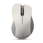 Perixx PERIMICE-621M Wireless Mouse - Silent Click with Ergo Design - Compatible for Desktop and Laptop PC - Wireless 2.4 GHz - Beige