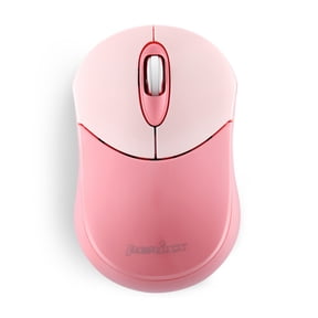 Perixx PERIMICE-802PK Wireless Bluetooth Mouse - Portable Design - Compatible with Windows, iOS, and Android PC, Laptop, Tablet, and Smartphone - Pink