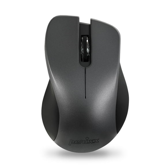 Perixx PERIMICE-821IB Wireless Bluetooth Mouse, Silent Click, Ergonomic Design, 33ft Range, Iron Black