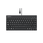 Perixx Periboard-326 - Mini Backlit USB Compact Computer Keyboard - Black