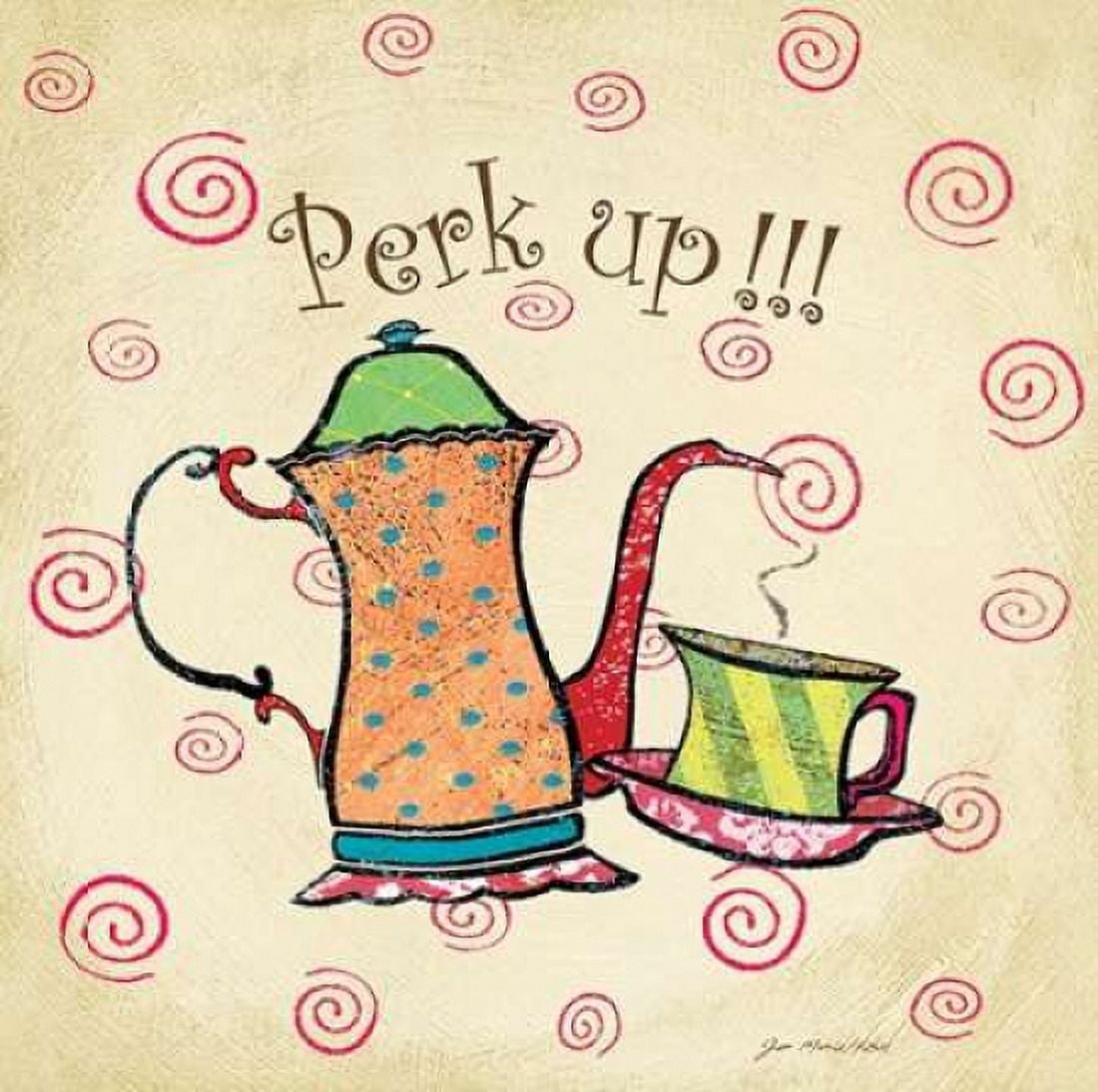 Perk Up Canvas Art - Jo Moulton (24 x 24)