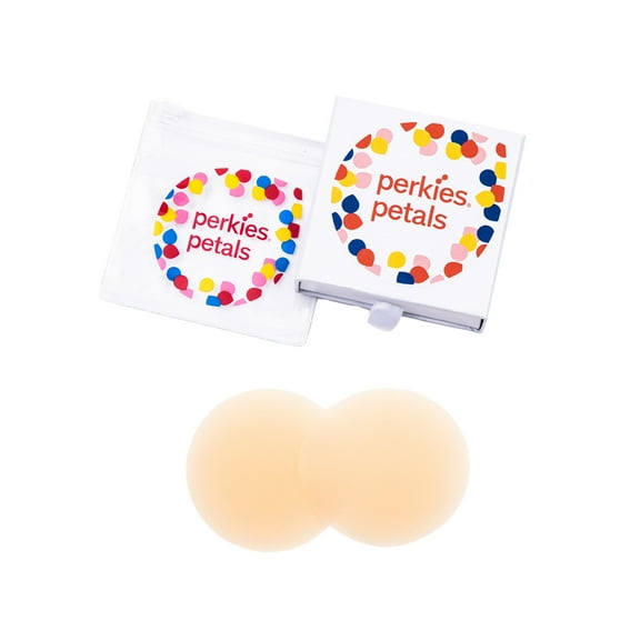 Perkies Petals Reusable Nipple Covers (Light)
