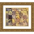 thumbnail image 1 of Perkins, Greg 32x26 Gold Ornate Wood Framed with Double Matting Museum Art Print Titled - Of the World I, 1 of 4