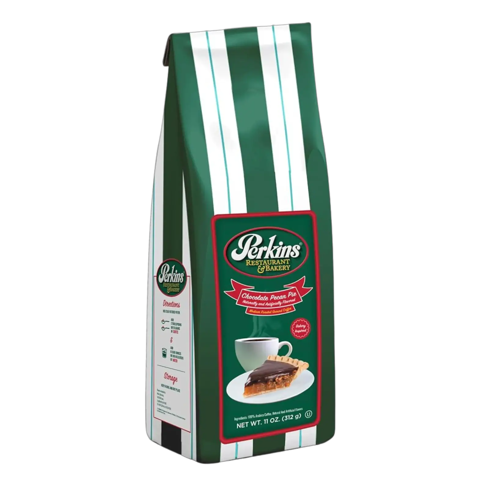 Perkins Restaurant & Bakery Chocolate Pecan Pie Flavored Ground Coffee