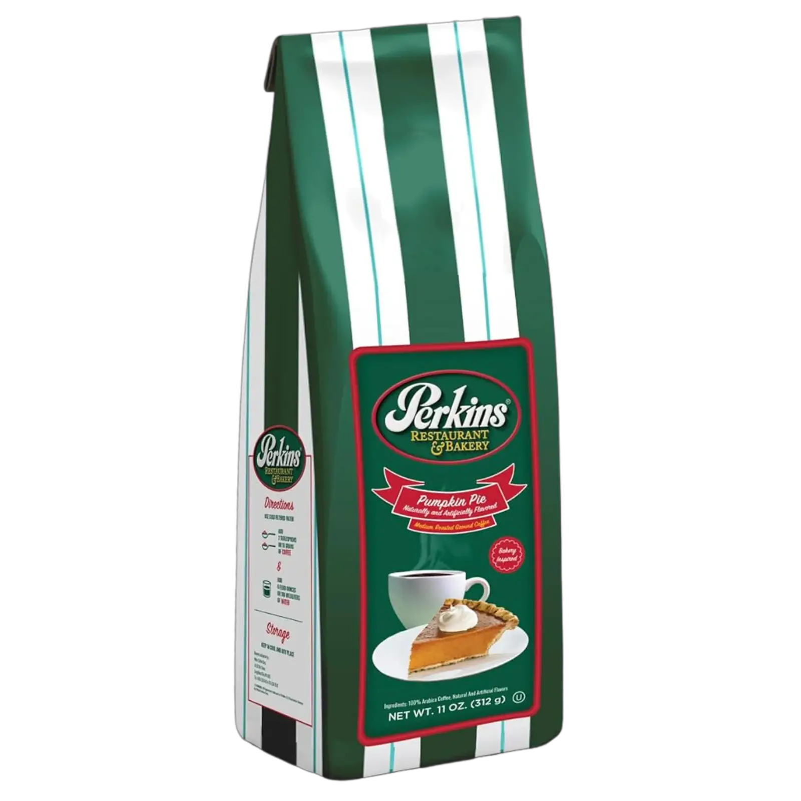 Perkins Restaurant & Bakery Pumpkin Pie Flavored Ground Coffee 11