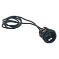 thumbnail image 1 of Perko 0024DP1 Double Contact Bayonet Light Socket - Black, 1 of 6