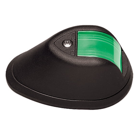 Perko 0254B00DP1 Vertical-Mount Side Lights with Black Base