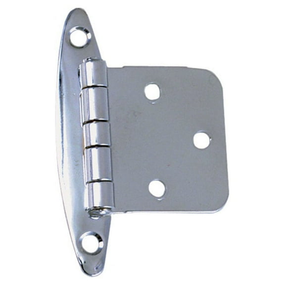 Perko 0272DP0CHR Flush Hinge Brass C/P