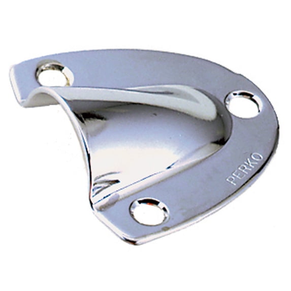 Perko Clam Shell Perko 0315DP1CHR Clam Shell Ventilator - Chrome Plated, 1-5/8