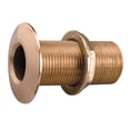 thumbnail image 1 of 4" Bronze Solid Thru-Hull Fitting with Pipe Thread, 1 of 2