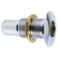 thumbnail image 1 of Perko 5/8" Thru-Hull Fitting f/ Hose Chrome Plated Bronze, 1 of 2
