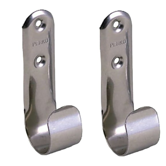 PERKO STAINLESS STEEL BOAT HOOK HOLDERS- PAIR