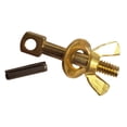 thumbnail image 1 of Perko 0493DP599L Hinged Cover Bolt with Pin, Nut and Washer - 1/2" and 3/4" Pipe Size, 1 of 3