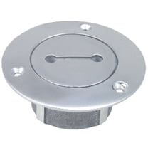 PERKO 1" CHROME UNMARKED PIPE DECK PLATE