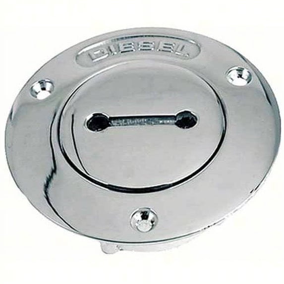 Perko 0528D09CHR Chrome Diesel Fuel Fill for 2" Pipe