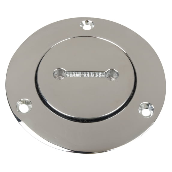 Perko 0528DP899A Chrome-Plated Bronze Cap with O-Ring for 1-1/2" Hose