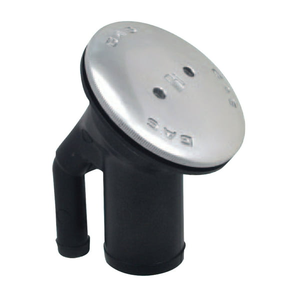 Perko 0540DPGCHR Vented Fill with Angled Neck for 1-1/2" Hose - Gas Marking