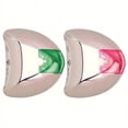 thumbnail image 1 of Perko 0617DP2STS Stealth Series Red & Green 12V Vertical Mount LED Side Lights with Stainless Steel Housing - 1 Pair, 1 of 1
