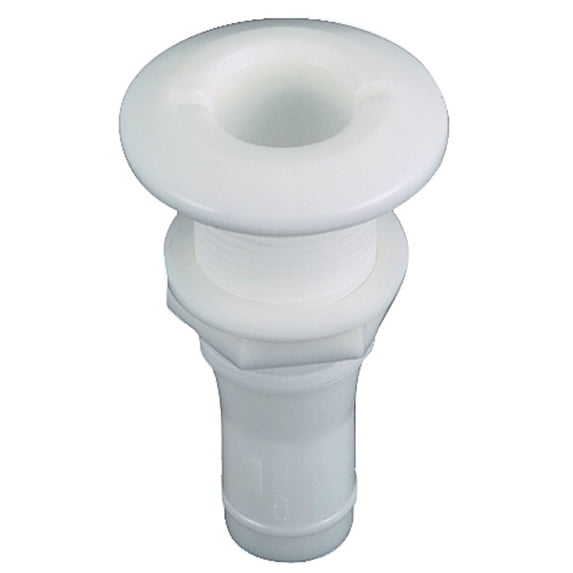 Perko 1-1/8 Inch Thru-Hull Fitting for Hose Plastic