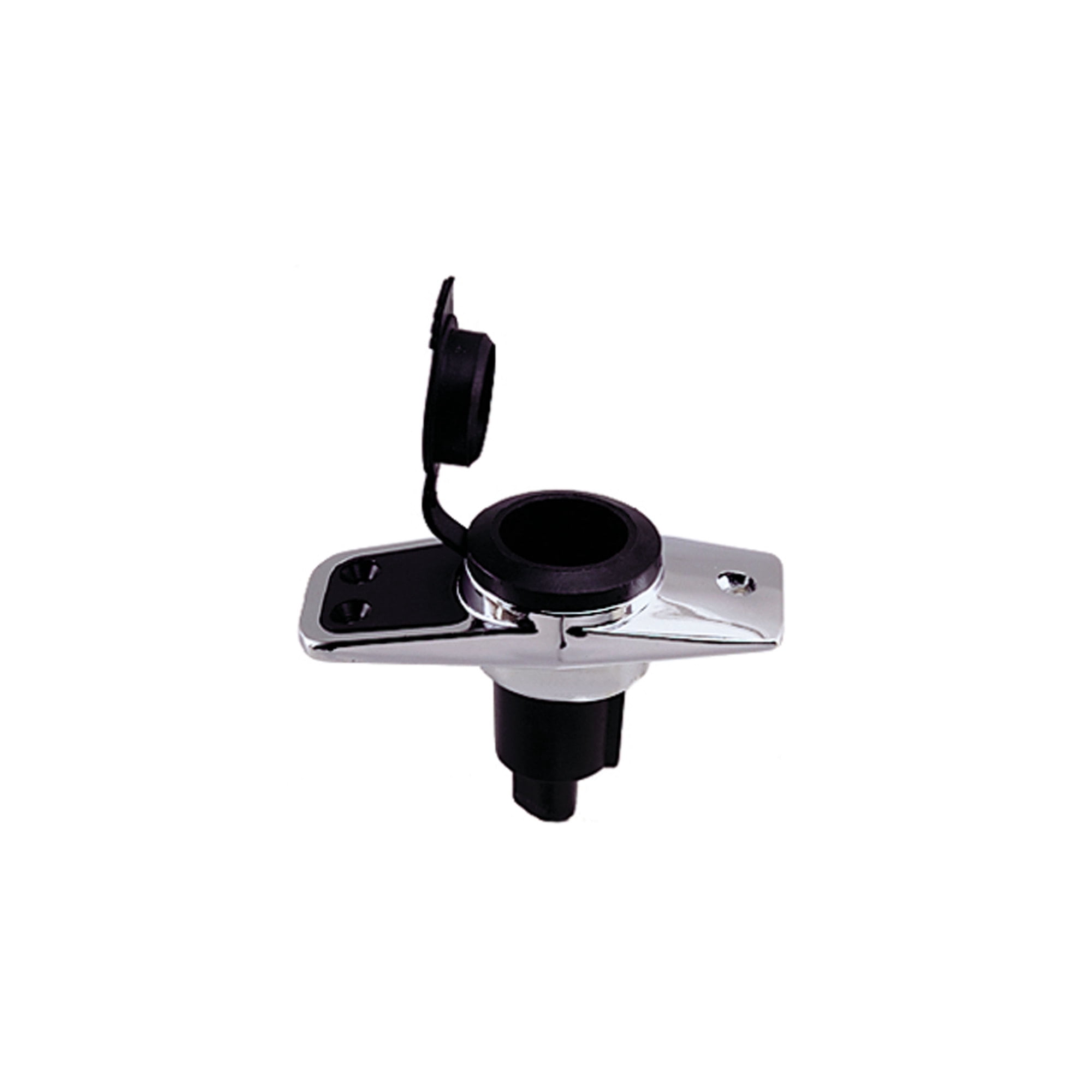 Perko 10603B0DP Chrome-Plated 3-Pin Plug-In Light Base with 5° Rake - 3 ...