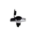 thumbnail image 1 of Perko 10603B0DP Chrome-Plated 3-Pin Plug-In Light Base with 5° Rake - 3.75" x 1.75" Base, 1 of 3