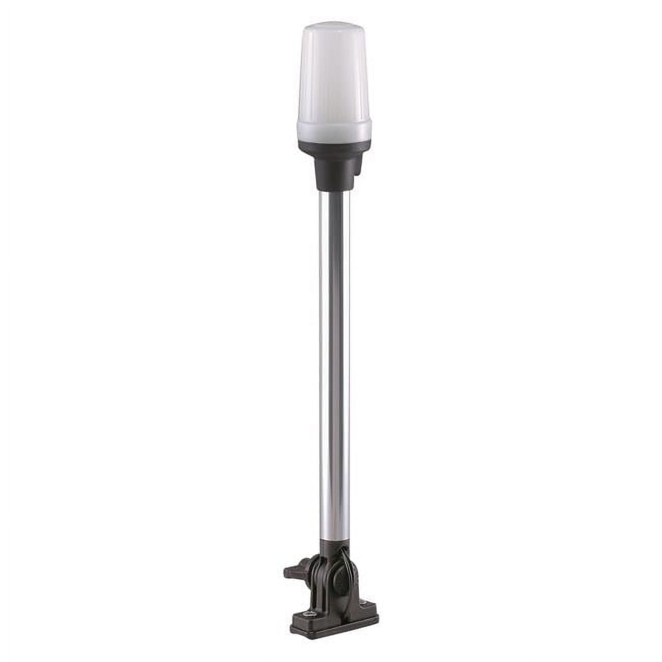 White Fold-Down All-Round Navigation Pole Light