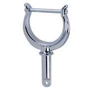 Perko 1227dp0chr Chrome-Plated North River Type Rowlock Horn - 1/2 inch OD Shank, 2 Pack