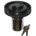 thumbnail image 1 of Perko 1399DP0CHR Locking Gas Fill with Black Polymer Flange and Cap for 1.5" Hose, 1 of 3