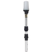 Perko 1400DP3CHR Alpha-Series Universal White All-Around Navigation Pole Light - 30 Height