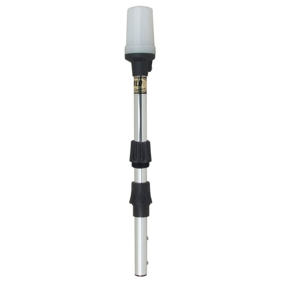 Perko 1400DP3CHR Alpha-Series Universal White All-Around Navigation Pole Light - 30" Height