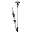 thumbnail image 1 of Perko 1451DP8CHR Delta-Series White All-Round Fold-In-Half Pole Light - 60" Height, 40° Adjustable Head, 1 of 3