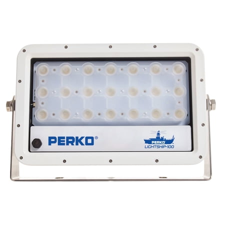 Perko 1643100S0W Lightship 100 High Performance LED Spotlight - 13,300 Lumens, White
