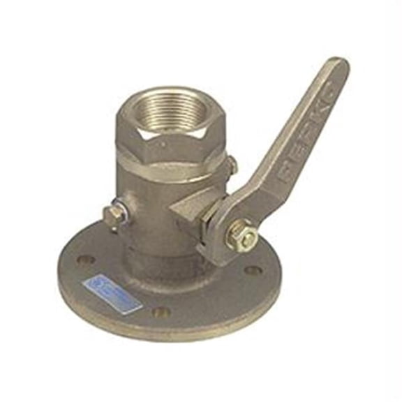 Perko 3/4 Inch Seacock Ball Valve Bronze MADE IN THE USA