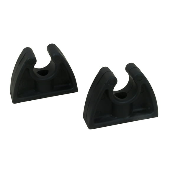 Perko 3/4" x 2-1/4" x 1-5/8" Plastic Pole Storage Clips