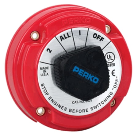 Perko 8501DP Medium Duty Battery Selector Switch