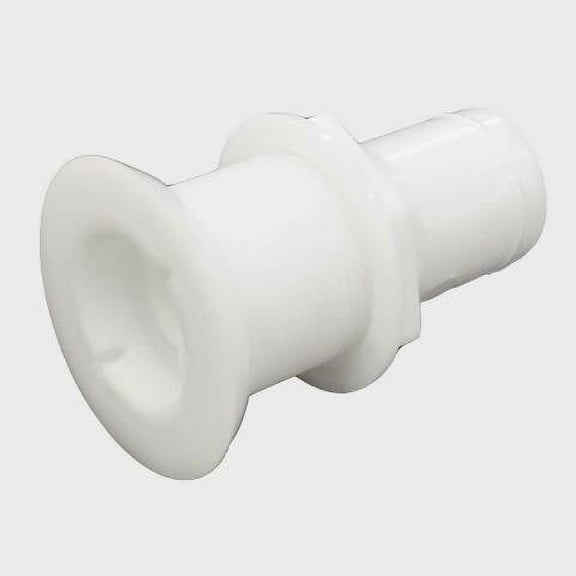 Perko Boat Drain 285 | 1 1/2 Inch White Plastic