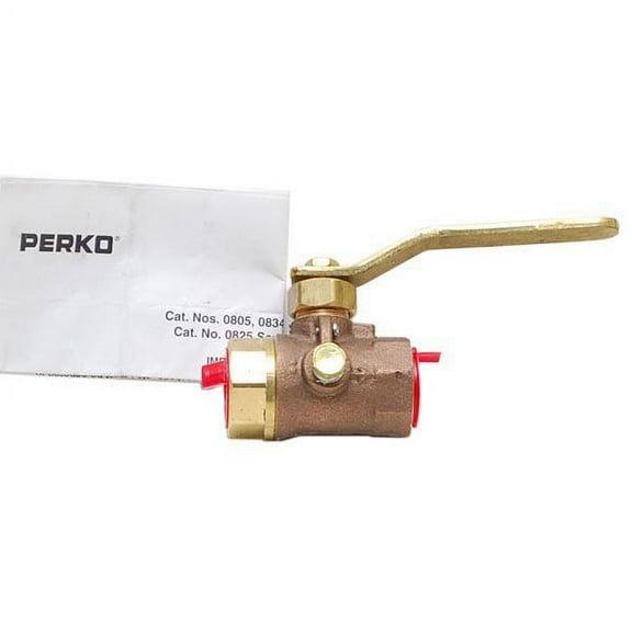 PERKO Inline Ball Valve - 3/4" Pipe