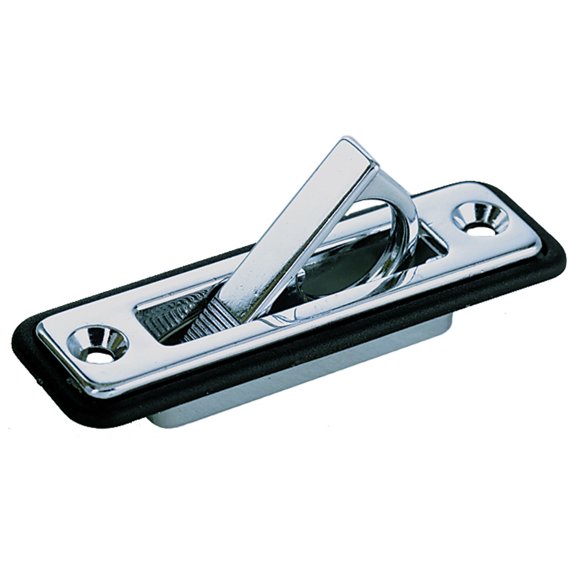 Perko Spring Loaded Flush Pull - Chrome Plated Zinc - ¾" x 3-¼" | Bundle of 5