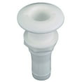 Perko 1" Thru-Hull Connection - White Plastic Marine Fitting For Hose, Above Waterline Use