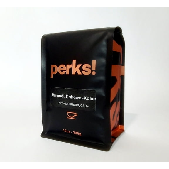 Perks! Burundi "Kalico Mama" Whole Bean Coffee - 12oz Bag