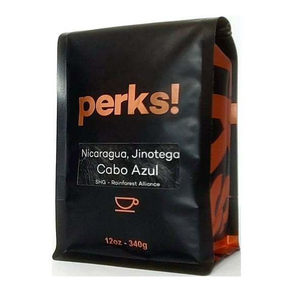 Perks! Nicaragua Jinotega "Cabo Azul" Whole Bean Coffee - 12oz Bag