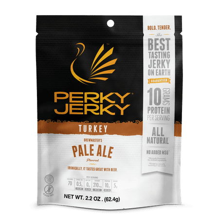 Perky Jerky Pale Ale Turkey Jerky, 2.2 oz