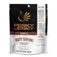 Perky Jerky Tasty Teriyaki STF9 Turkey Jerky, 2.2oz bag Low Sodium