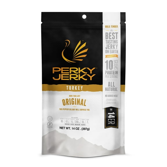 Perky Jerky Turkey More than just Original, 14 oz